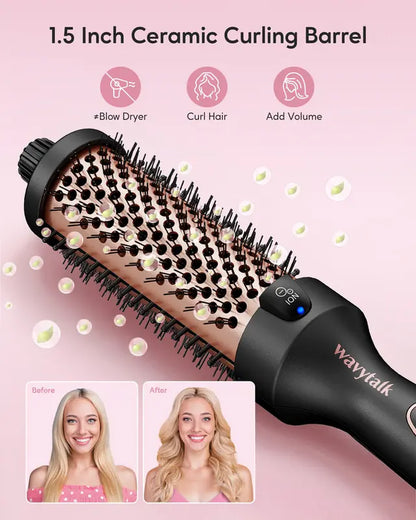 RadiantCurl Pro: Ultimate Negative Ion Thermal Styler